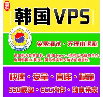 韩国VPS推荐8912M购买，搜索引擎查询网址